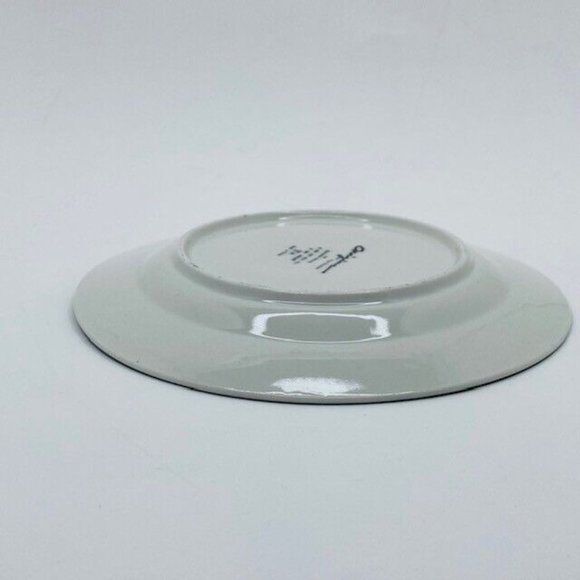 Newcor Origins Holiday Dessert Plate #126 Christmas Morning Tree Teddy Garland - Picture 4 of 6